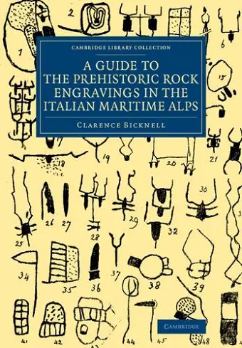 A Guide to the Prehistoric Rock Engravings in the Italian Maritime Alps cover