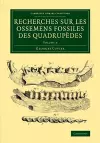 Recherches sur les ossemens fossiles des quadrupèdes cover