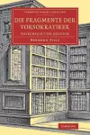 Die Fragmente der Vorsokratiker cover