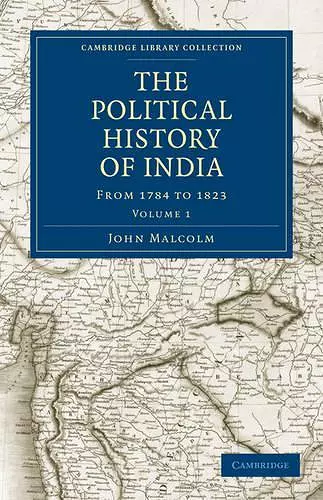 The Political History of India, from 1784 to 1823 cover