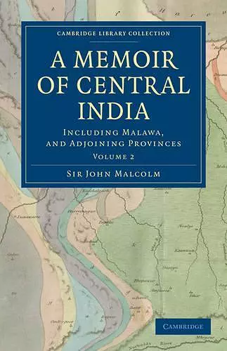 A Memoir of Central India cover