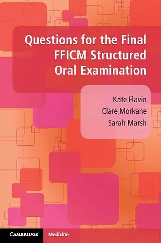 Questions for the Final FFICM Structured Oral Examination cover