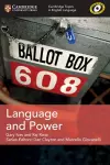 Cambridge Topics in English Language Language and Power cover