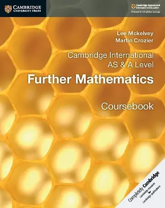 Cambridge International AS & A Level Further Mathematics Coursebook cover