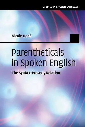 Parentheticals in Spoken English cover