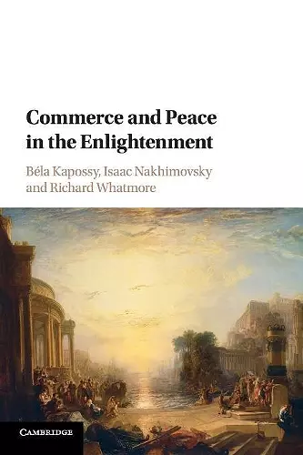 Commerce and Peace in the Enlightenment cover