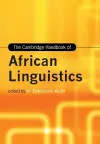 The Cambridge Handbook of African Linguistics cover