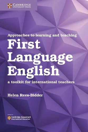 Approaches to Learning and Teaching First Language English cover