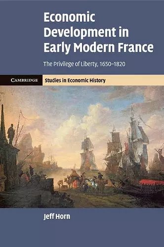 Economic Development in Early Modern France cover