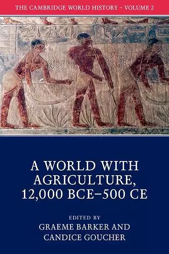 The Cambridge World History: Volume 2, A World with Agriculture, 12,000 BCE–500 CE cover