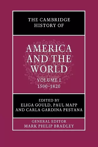 The Cambridge History of America and the World: Volume 1, 1500–1820 cover
