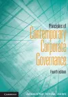 Principles of Contemporary Corporate Governance cover