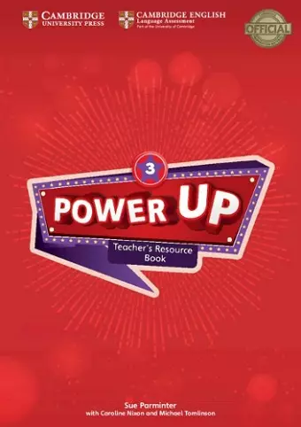 Power Up Level 3 Teacher's Resource Book with Online Audio cover