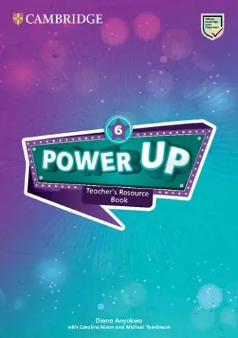 Power Up Level 6 Teacher's Resource Book with Online Audio cover