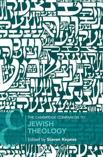 The Cambridge Companion to Jewish Theology cover