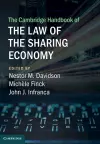 The Cambridge Handbook of the Law of the Sharing Economy cover