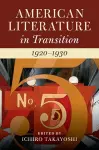 American Literature in Transition, 1920–1930 cover