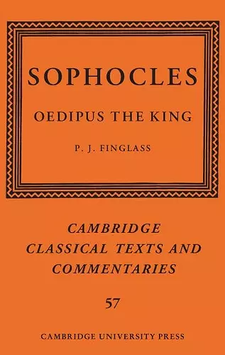 Sophocles: Oedipus the King cover