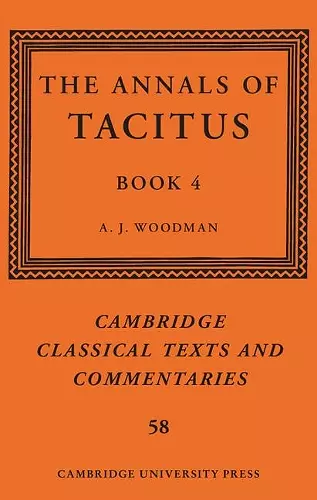 The Annals of Tacitus: Book 4 cover