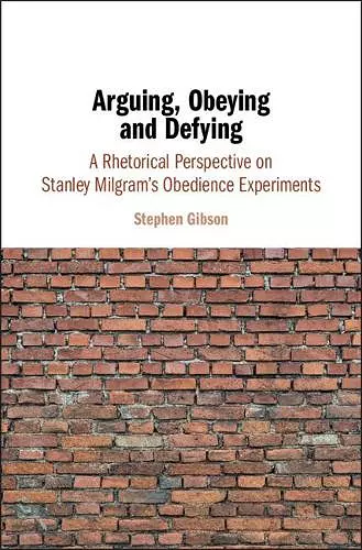 Arguing, Obeying and Defying cover