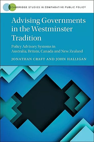 Advising Governments in the Westminster Tradition cover