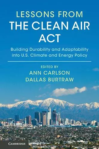 Lessons from the Clean Air Act cover