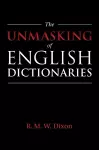 The Unmasking of English Dictionaries cover