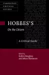 Hobbes's On the Citizen cover