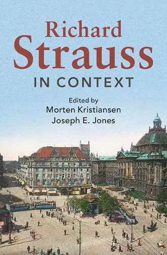 Richard Strauss in Context cover