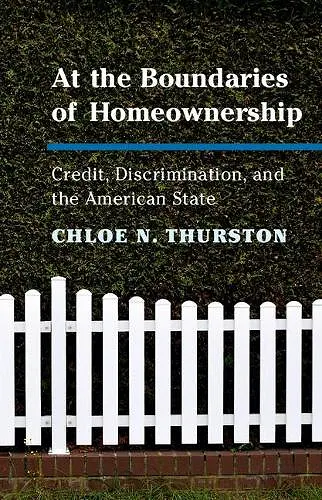 At the Boundaries of Homeownership cover
