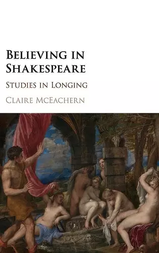 Believing in Shakespeare cover