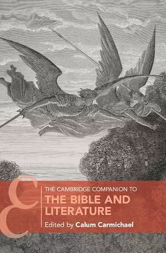 The Cambridge Companion to the Bible and Literature cover