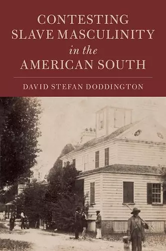 Contesting Slave Masculinity in the American South cover