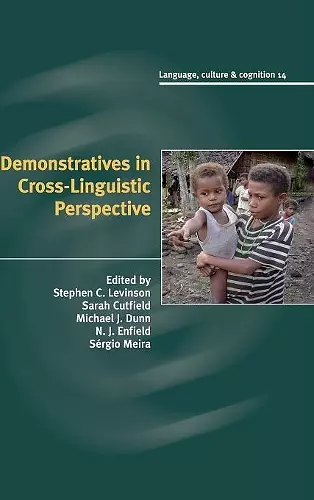 Demonstratives in Cross-Linguistic Perspective cover