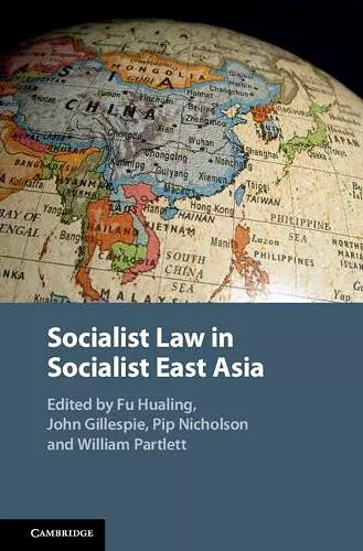 Socialist Law in Socialist East Asia cover