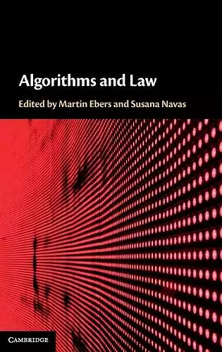 Algorithms and Law cover