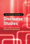 The Cambridge Handbook of Discourse Studies cover