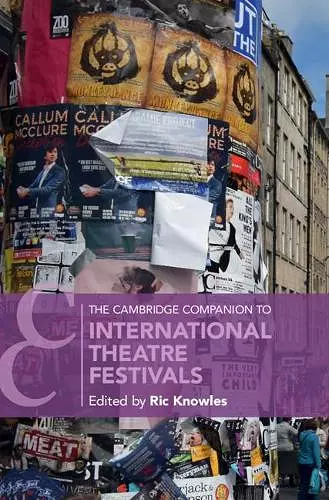 The Cambridge Companion to International Theatre Festivals cover