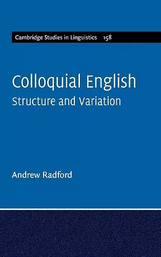 Colloquial English cover