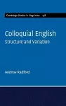 Colloquial English cover