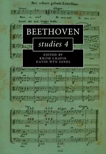 Beethoven Studies 4 cover