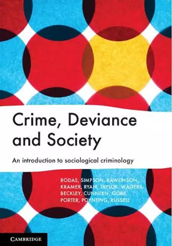 Crime, Deviance and Society cover