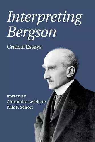 Interpreting Bergson cover