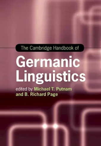 The Cambridge Handbook of Germanic Linguistics cover