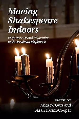 Moving Shakespeare Indoors cover