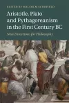 Aristotle, Plato and Pythagoreanism in the First Century BC cover