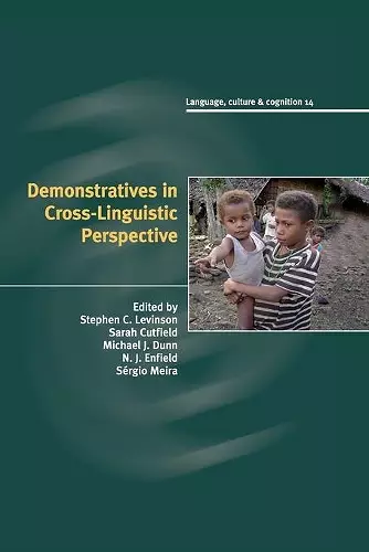 Demonstratives in Cross-Linguistic Perspective cover