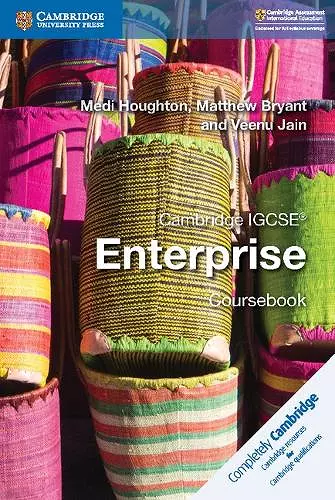 Cambridge IGCSE® Enterprise Coursebook cover