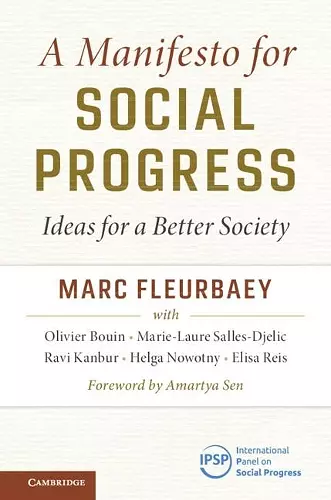 A Manifesto for Social Progress cover