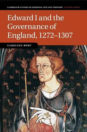 Edward I and the Governance of England, 1272–1307 cover